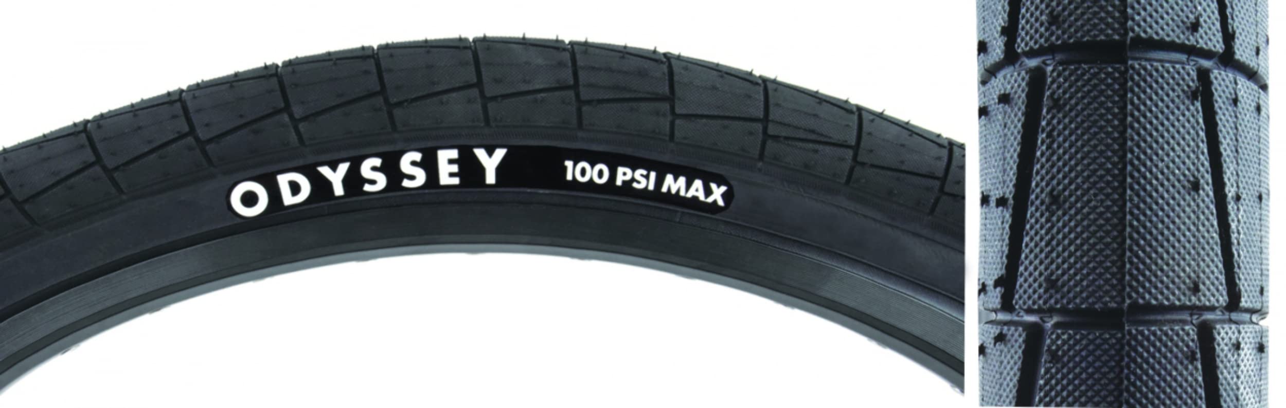 Amazon.com : Odyssey Broc Tire - 20 x 2.4, Clincher, Wire, Black